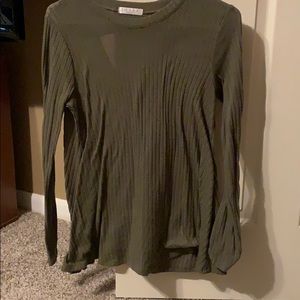 AWAKE Long-Sleeve Top with Back Cutout
